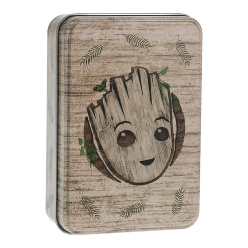 Groot hrací karty v boxu