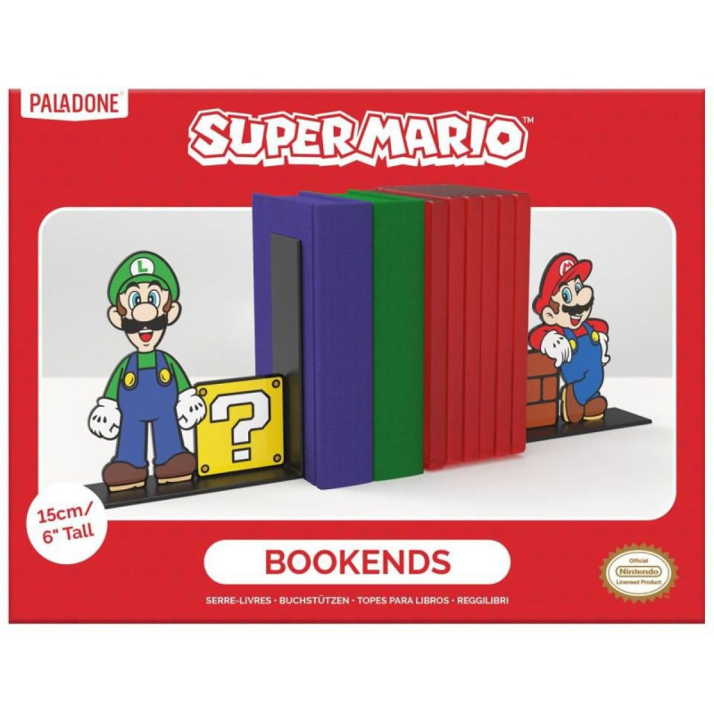 Heo Zarážka na knihy Super Mario - Mario and Luigi