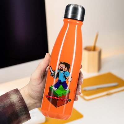 Láhev z nerezové oceli Minecraft 600 ml