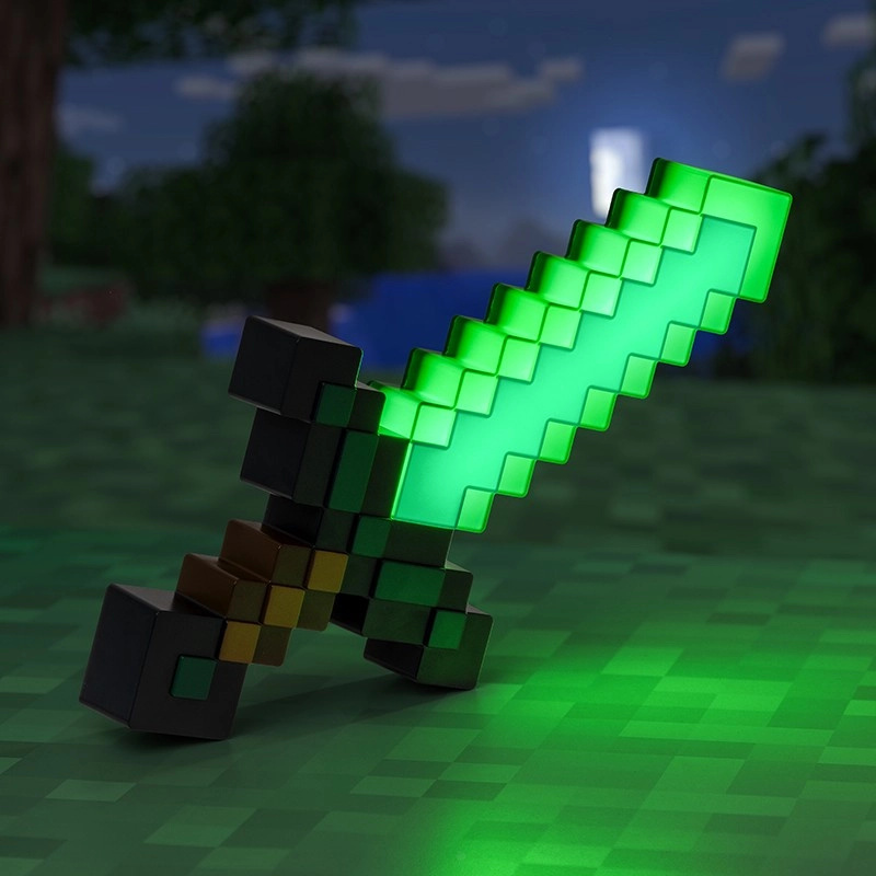 Lampička Icon Minecraft - Diamod Sword