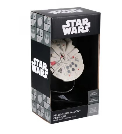 Star Wars lampička na knihu Millennium Falcon