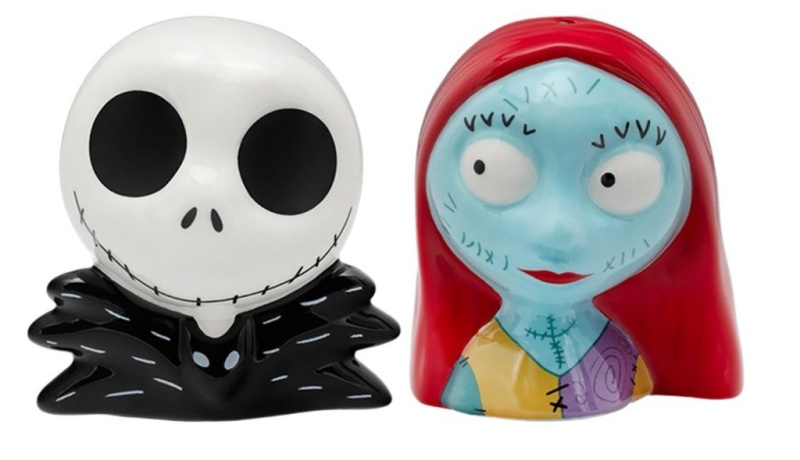 Sada solnička a pepřenka Sada solnička a pepřenka Nightmare Before Christmas - Jack & Sally, 7 cm