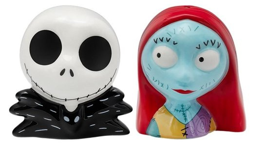 Sada solnička a pepřenka Sada solnička a pepřenka Nightmare Before Christmas - Jack & Sally, 7 cm