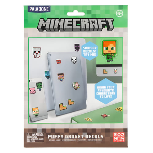 Sada 3D samolepiek Minecraft