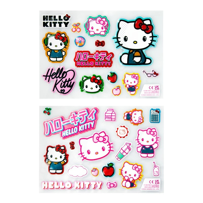 Samolepky Puffy Hello Kitty