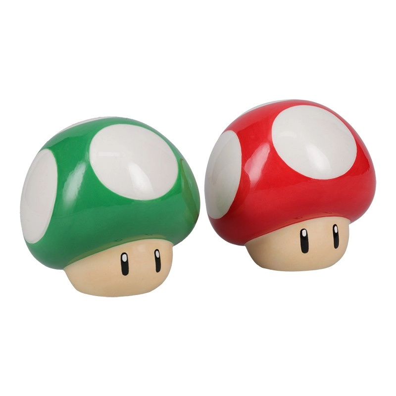 Super Mario - Mushroom Salt and Pepper - pepřenka a solnička