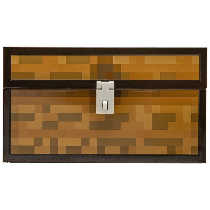 Pokladnička ve stylu truhly Minecraft