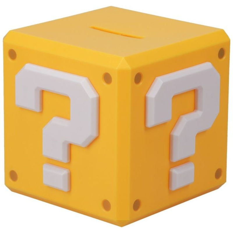 Pokladnička Super Mario Question Block