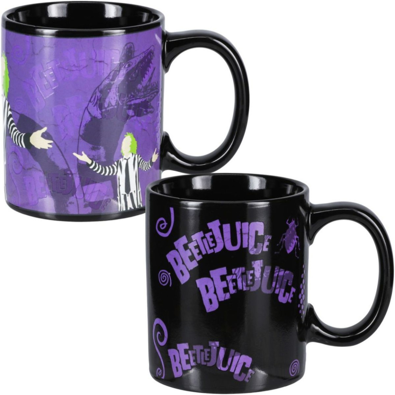 Měnící hrnek Beetlejuice 400 ml