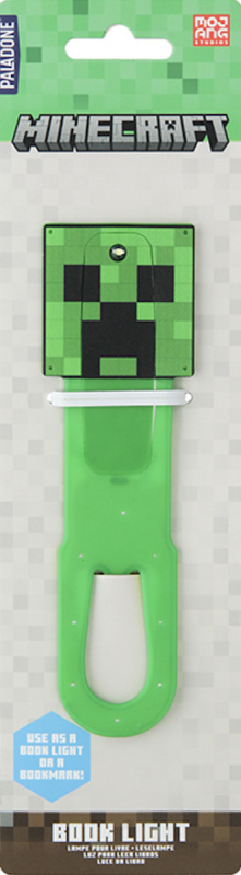 Lampička do knihy Minecraft Creeper