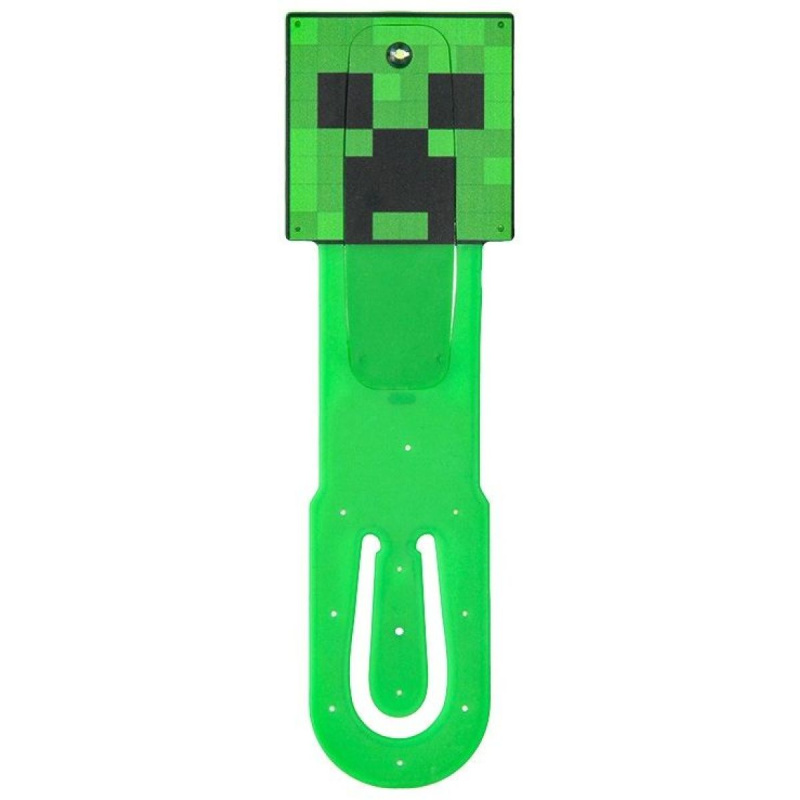 Lampička do knihy Minecraft Creeper