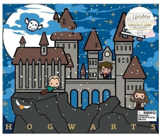 Paladone Adventní kalendář Harry Potter 3D Puzzle