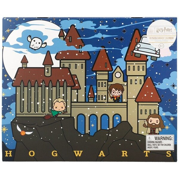 Paladone Adventní kalendář Harry Potter 3D Puzzle