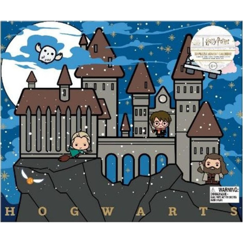 Paladone Adventní kalendář Harry Potter 3D Puzzle