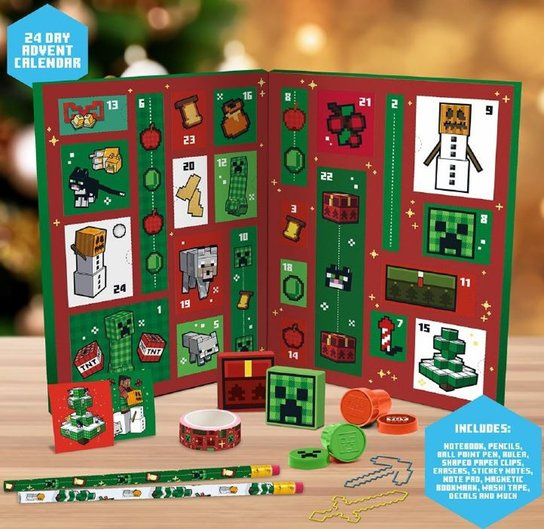 Adventní kalendář Minecraft