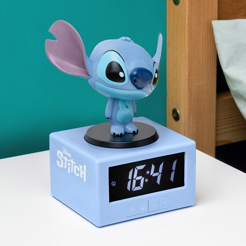 Stolní budík Stitch s projekcí