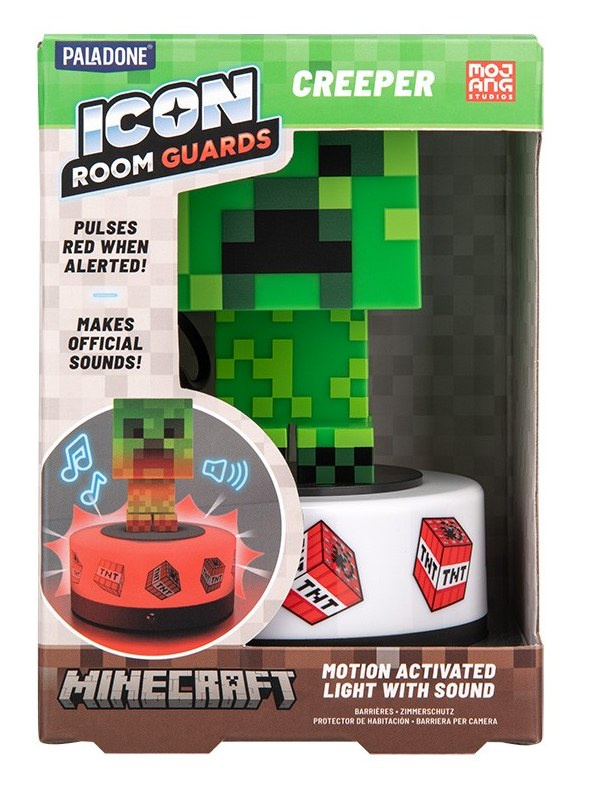 Minecraft, noční světlo Creeper