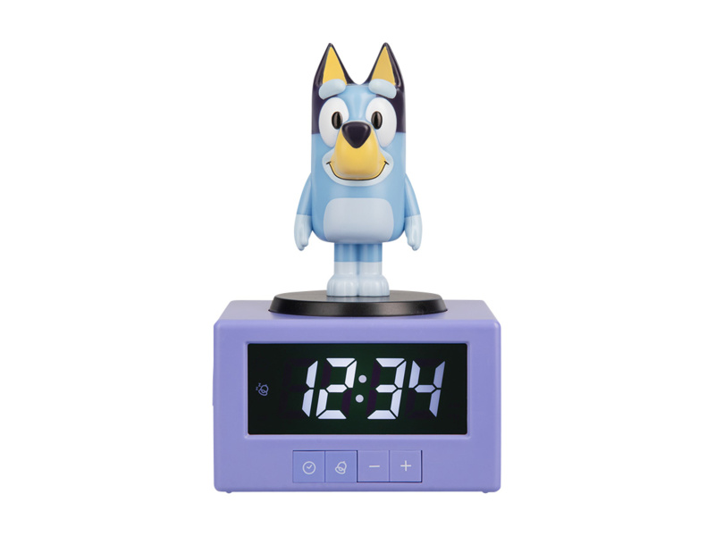 Dětský digitální budík BLUEY s nočním světlem