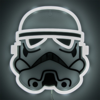 StarWars neonová lampička Stormtrooper