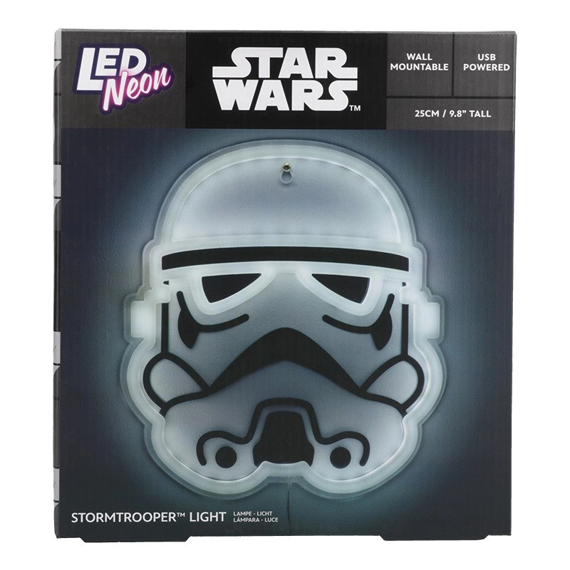 StarWars neonová lampička Stormtrooper