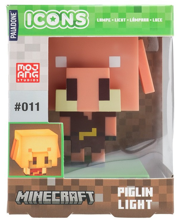 Icon Light Minecraft - Piglin Vícebarevná