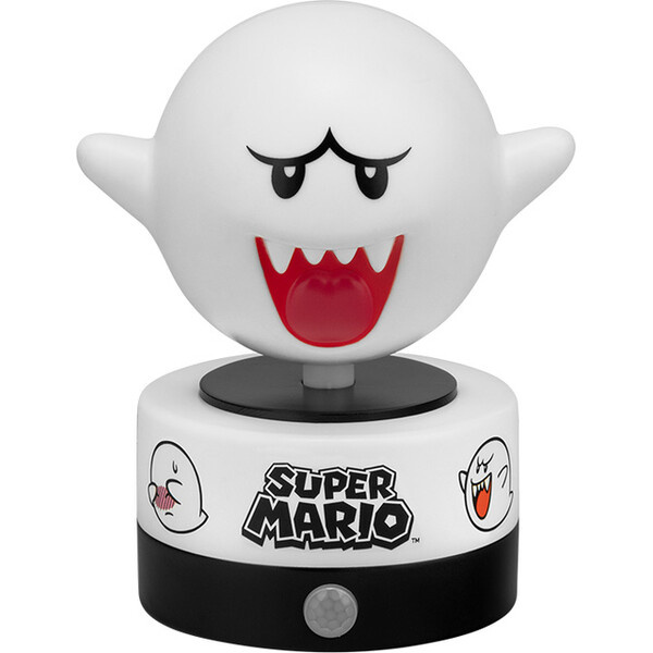 Lampička Paladone Super Mario - Boo Icon Vícebarevná