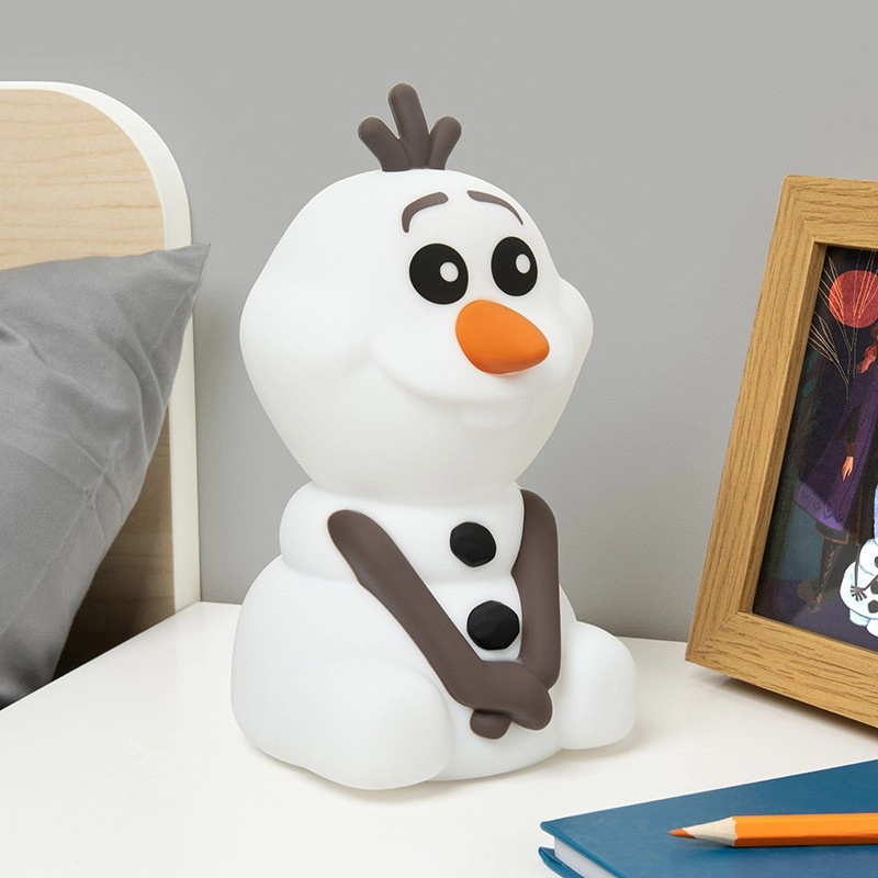 Frozen světlo SquishyGlo Olaf Bílá