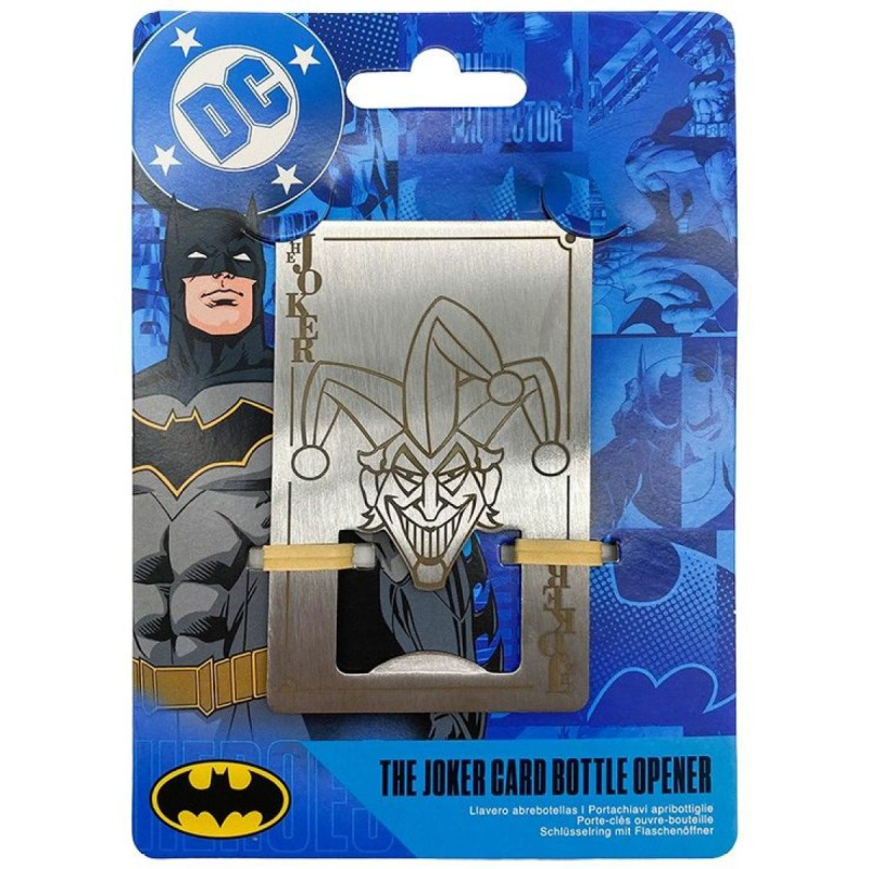 Otvírák na lahve ve tvaru Joker karty - Batman