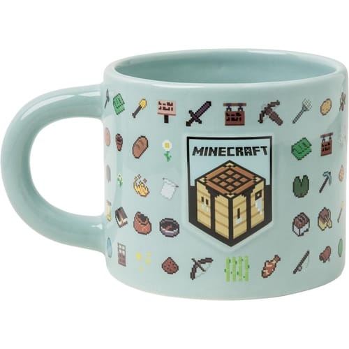 Embosovaný hrnek Paladone - Minecraft Vícebarevná