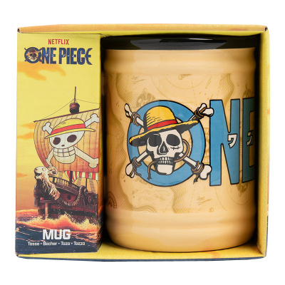 Hrnek Paladone 3D One Piece - Logo 350 ml Vícebarevná