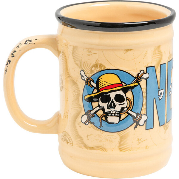 Hrnek Paladone 3D One Piece - Logo 350 ml Vícebarevná