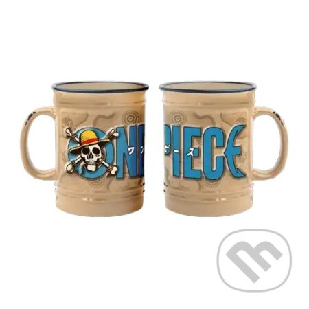 Hrnek Paladone 3D One Piece - Logo 350 ml Vícebarevná