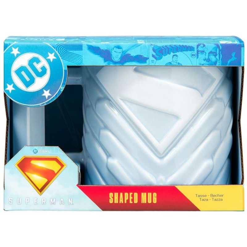 3D hrnek Paladone Superman - Fortress Of Solitude 650 ml Vícebarevná