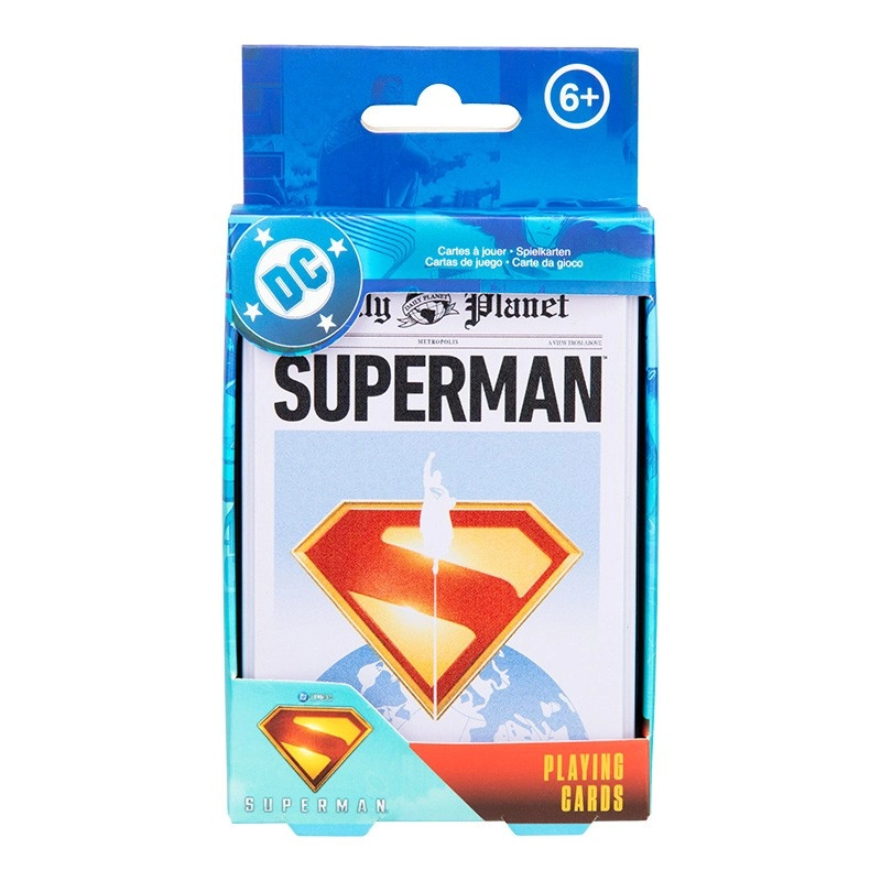 Superman Hracie karty (plechový box)