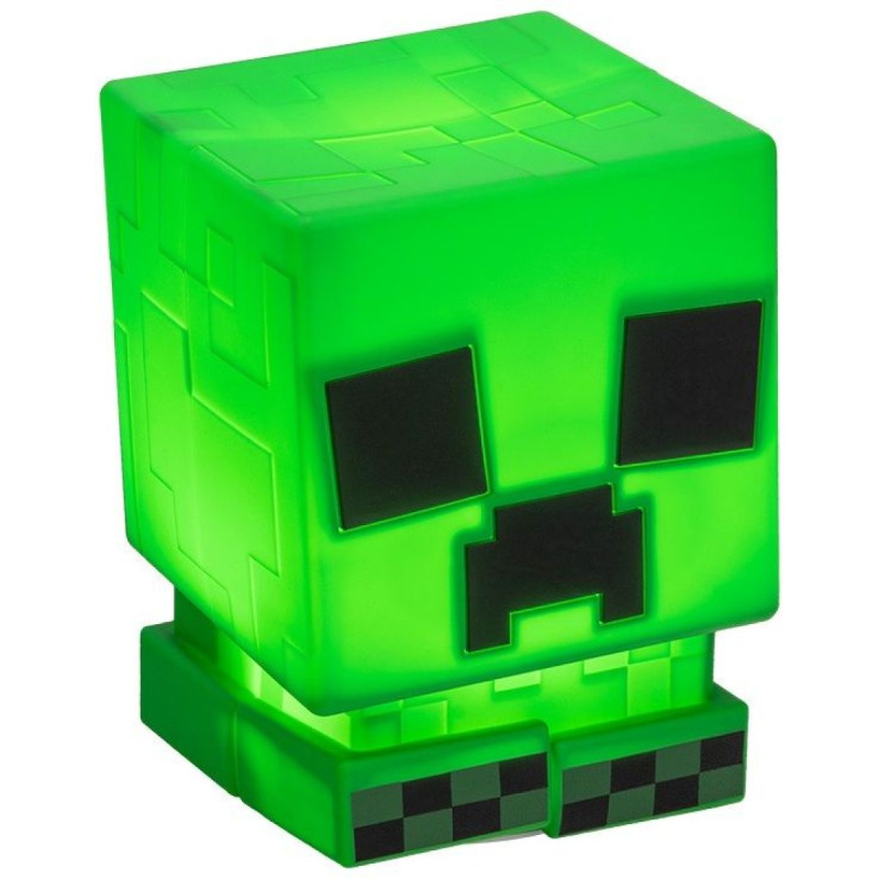 Minecraft světlo SquishyGlo Creeper Zelená
