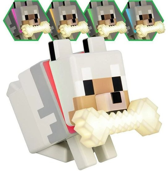 Minecraft světlo vlk