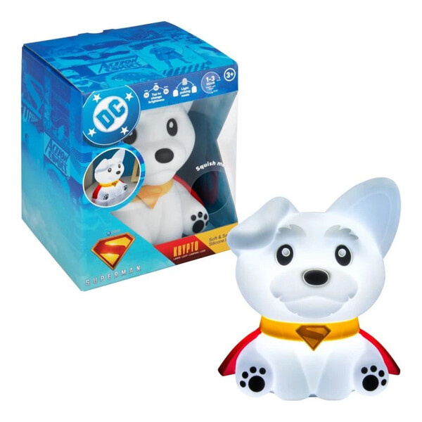 Lampička Paladone Squishy Glo Superman - Krypto Vícebarevná