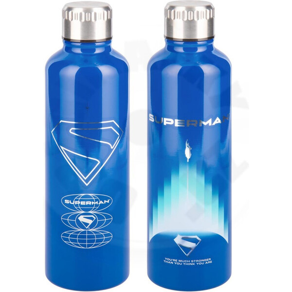 Nerezová láhev Paladone Superman - Logo 500 ml Vícebarevná