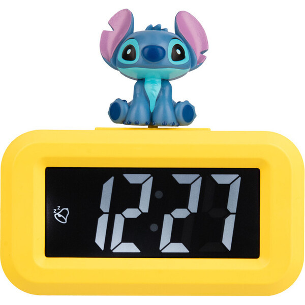Stitch mini budík – stolní hodiny s alarmem