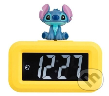 Stitch mini budík – stolní hodiny s alarmem