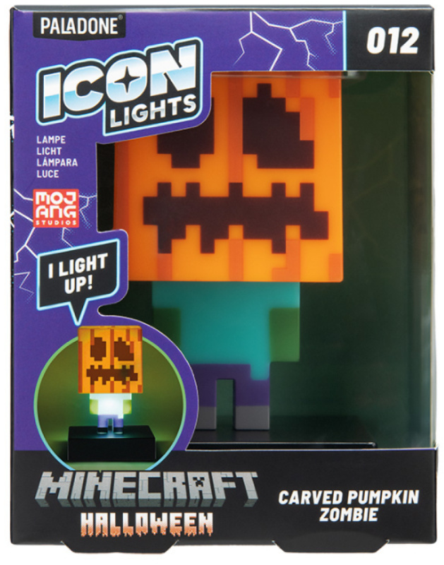 Svítící LED figurka Minecraft – kostlivec Icon Light