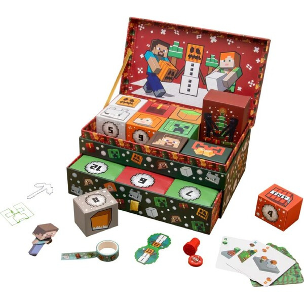 Adventní kalendář Minecraft Keepsake Box