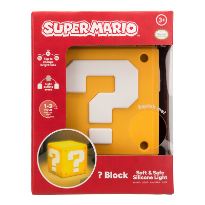 Super Mario SquishyGlo světlo – Question blok