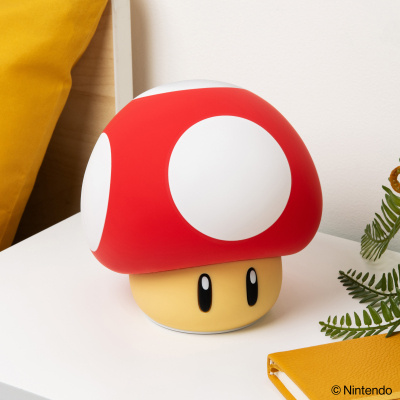 Super Mario SquishyGlo světlo houba