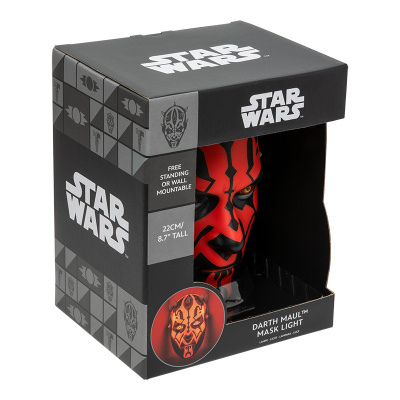 Lampička Star Wars - Darth Maul Černá