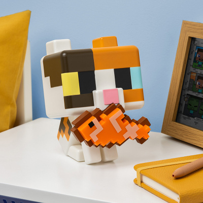 Minecraft lampička GloBuddies kočka