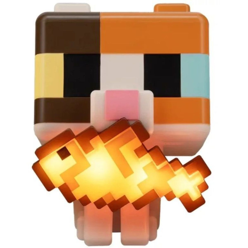 Minecraft lampička GloBuddies kočka