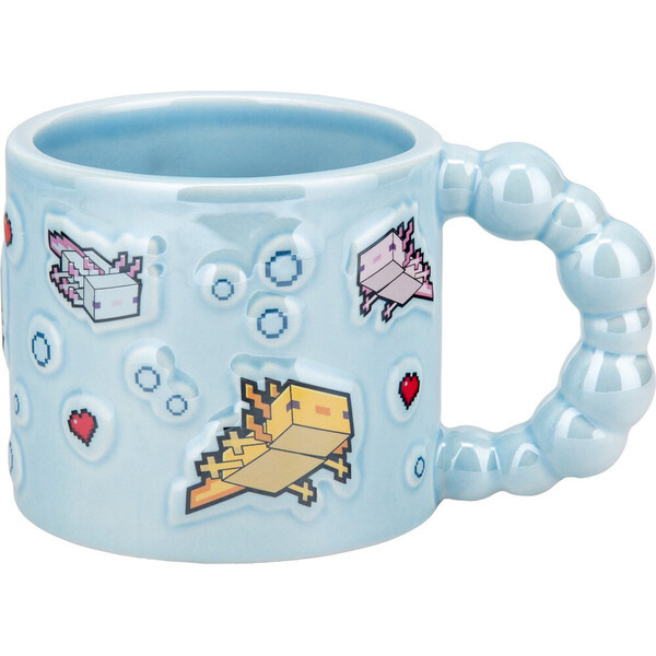 Minecraft hrnek axolotl