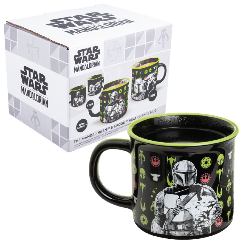 Hrnek měnící barvu Star Wars The Mandalorian