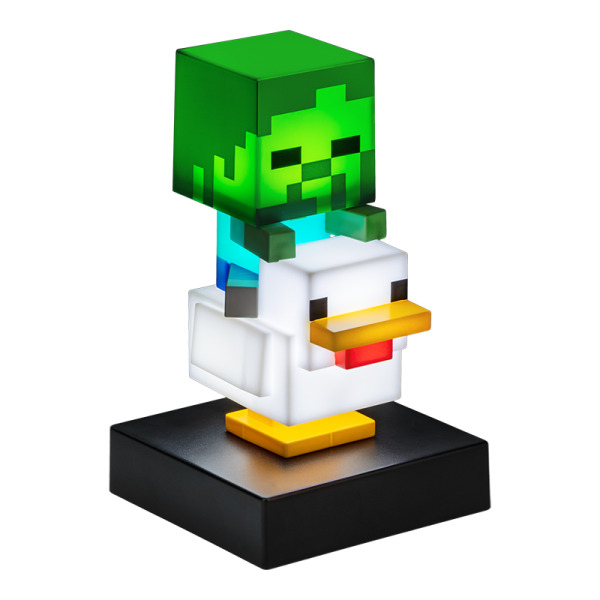 Minecraft Icon Light – Chicken Jockey lampička